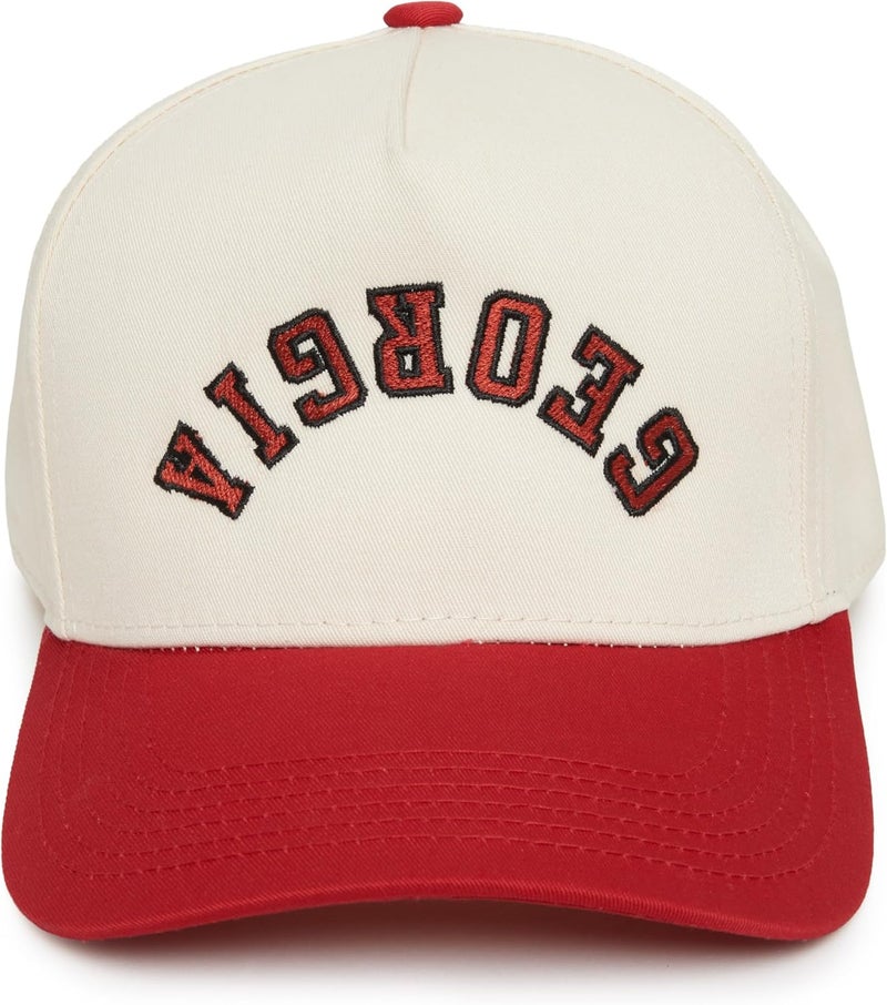 Funky Junque Trucker Hat Women Men 2-Tone Baseball Cap – Vintage Western Style Embroidered Snapback, Premium Cotton Blend - Image 1